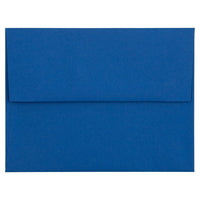 JAM Paper A2 Invitation Envelopes - 4.375 x 5.75 - Presidential Blue - 50 Pack-Envelope Features: Straight gummed flap closure, high quality smooth paper finish
