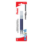 Pentel EnerGel Permanent Pen Refill - 0.5mm - Blue - 2 Pack-0.5mm metal tip