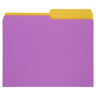 Merangue File Folders - Letter Size - Rainbow Radiance - 3 Pack-Fits standard letter-size documents and papers