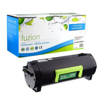fuzion Lexmark (51B1X00) Remanufactured Toner Cartridge - High Yield - Black-Ink Colour: Black