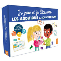 Auzou I Play & Learn Additions - French-Over a 100 playing cards