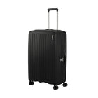 American Tourister 27" Rejoy Check-in Luggage - Large - 360-Degree Spinner - True Black-Retracting top and side carry-handles stay close to the case to protect against damage