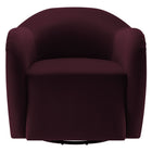 Modway Compose Performance Velvet Swivel Armchair - Mulberry-7