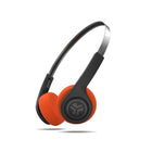 Jlab Rewind 2 Wireless Retro Headphones - Black-20+ hours Bluetooth playtime
