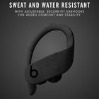 Beats by Dre Powerbeats Pro Wireless Bluetooth Earphones - Black-Up to 9 hours of listening time (more than 24 hours with charging case)