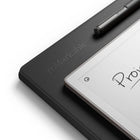 reMarkable Premium Leather Book Folio for Paper Pro Tablets - Black-Thanks to sensors inside Book Folio, taking notes on reMarkable Paper Pro is as easy as opening up the front cover