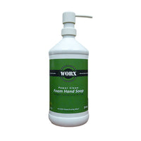WORX Power Clean Hand Soap – 945 ml-Foam soap is more economical