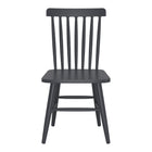 Zuo Zeilen Dining Chair - Black - Set of 2-Weather resistant powder coated aluminum frame