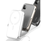 Idmix Q10 Pro III Magnetic Wireless Power Bank - White-MagSafe Compatibility