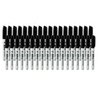 Hilroy Permanent Markers - Low Odour Ink - Fine Point - Black - 36 Pack-8