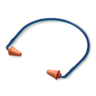 3M Banded Hearing Protector - 28 dB NRR - Blue/Orange-Pliable foam ear tips conform to the shape of the ear canal