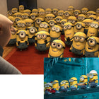 Universal 3D/2D Universal Minions Puzzle - 63 Pieces-Eye-popping 3D effect with vivid, lifelike depth