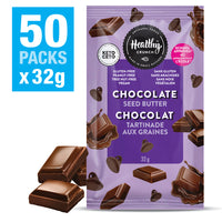 Healthy Crunch Chocolate Seed Butter - 32 gr - 50 Pack-Peanut-free