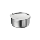 Tramontina Utsava Tri-Ply Clad Stainless Steel Covered Tope Patila-Crafted for Celebration: Tri-ply clad construction ensures fast, even heating for large, shared meals