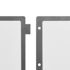 Staples Better Print & Apply Label Plastic Dividers Set - 8-Tabs - Assorted Colours-Three-hole punched and ready for use