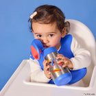 b.box Insulated Drink Bottle - 350 ml - Superman-Integrated carry handle for on-the-go convenience