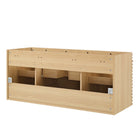 Modway Render 48" Single Sink Compatible Bathroom Vanity Cabinet - Oak-7