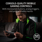 Razer Kishi V2 USB C Mobile Gaming Controller iOS and Android-Play everything from anywhere: Supports Android/iOS titles and Game Streaming from the Cloud or Your Device On top of the hottest mobile games, use the controller to play the biggest PC and console releases directly on your phone. With support for major game streaming apps, enjoy the flexibility to play from the cloud or beam it from your PC or console (third party hardware and services may be required)