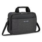 Nextech Business Case with 15.6" Laptop Compartment - Grey-Designed with four zippered compartments to keep your essentials organized