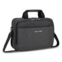 Nextech Business Case with 15.6" Laptop Compartment - Grey-Designed with four zippered compartments to keep your essentials organized