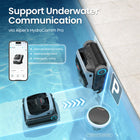 Aiper Scuba N1 Max Cordless Robotic Pool Cleaner with Smart Navigation, Horizontal Waterline Cleaning-Dimensions are 19.2 x 16.5 x 9.6 inches