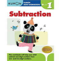 Kumon Publishing Kid's Educational Workbooks Subtraction - Grade 1-Children's Educational