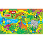 Didax Place Value Safari Game-Players must fill their safari boards with base ten units and rods to escape the tiger
