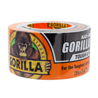 Gorilla Tape Tough & Wide - 2.8" W x 25 yd L - Black -Double-Thick Adhesive: Grips smooth, rough and uneven surfaces