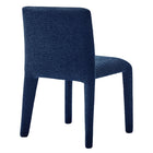 Modway Rhodes Fabric Upholstered Dining Chair - Navy-8