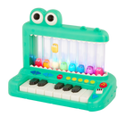 Battat Croco Pop Piano-Crocodile Keyboard: A wildly fun toy piano for kids featuring lights, nursery rhymes, and 8 little crocs that pop up as you play
