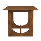Modway Ashcroft Rectangular Dining Table - 69" - Walnut-Architectural Base with Stretcher