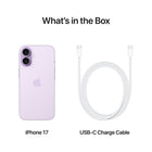 Apple iPhone 17 - 512 GB - Lavender - Bell and Virgin Plus-Built For Apple Intelligence - Personal, private, powerful. Write, express yourself, and get things done effortlessly