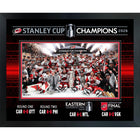 Frameworth Carolina Hurricanes 16" H x 20" Frame 2026 Stanley Cup Champions Team Celebration Framed Wall Art 16" x 20" W Frameworth - Licensed-Officially licensed NHL and NHLPA wall art: Carolina Hurricanes 16x20 Frame 2026 Stanley Cup Champions Team Celebration for Carolina Hurricanes fans and collectors