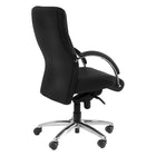 Nightingale Khroma High Back Executive Chair - Black-Ergonomically contoured back with ENERSORB