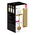Xtricity Spirit Portable LED Touch Table Lamp - Gold-Touch activation for easy operation