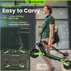 Gyrocopters Plaid 3.0 Electric Scooter for Adults & Teens - Speed 45 kmph Range 45 km - APP - Black-Stay informed with an intuitive LED dashboard displaying your speed, battery level, and trip info