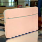 Vangoddy Neoprene 17" Laptop Protective Sleeve Case with Extra Pocket - Pink-8