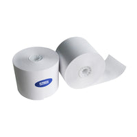 FuTECH Bond Paper Roll - 1.75"W x 2.75"D - White - 20 Pack-Ideal for kitchen printer use