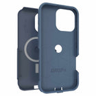 OtterBox Commuter MagSafe iPhone 16 Pro Max - Baby Blue Jeans-DROP+ | 3X as many drops as military standard (MIL-STD-810G 516.6)