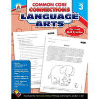 eBook: Carson Dellosa 104610-EB Common Core Connections Language Arts - Grade 3-You will receive two emails: one confirming your entire order, and one with a "Download Software" buttonYou can download immediately or return to your email to download later