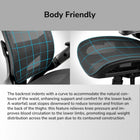 COUGAR Speeder One Mesh Reclining & Tilting Chair - Black-Black