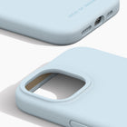 Ideal Of Sweden Silicone MagSafe Case iPhone 17e/16e/15/14/13 - Light Blue-Antidust and fingerprint coating