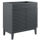 Modway Render 30" Bathroom Vanity Cabinet - Grey-Assembly Required