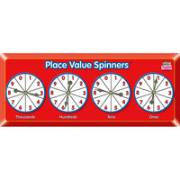 Kagan Publishing Place Value Spinners -An entire number curriculum built into a spinner!
