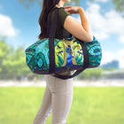 Oscardo Strong Earth Woman by Leah Dorion Travel Bag-Durable & Functional Design - Made from 100% polyester with a spacious 48 x 25 cm (18.9" x 9.8") size, featuring a side zip pocket and interior pocket for easy organization on the go