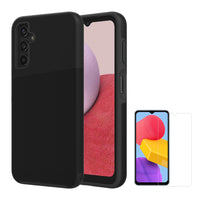 AXS PROTech Plus Dual-Layered Anti-Shock Case & ARMORGlass Screen Protector for Samsung Galaxy A14 5G - Black-PROTech Plus - Drop resistant up to 10 feet