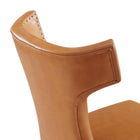 Modway Curve Vegan Leather Dining Chair - Tan-8