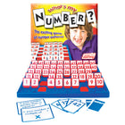 Junior Learning What's My Number? Game -Teaches visualization of number patterns