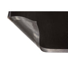 Edgewood Gritstop Fingermat Heavy Traffic Outdoor Scraper Mat - 32" W x 39" L - Black with Integrated Edging-Medium to heavy traffic applications