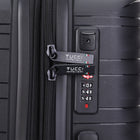 TUCCI Lussore 24" Hardside Check-in Luggage - Black-Deluxe Interior – Organized, high-quality lining. A deluxe, fully lined interior with multiple compartments to keep your belongings neatly arranged